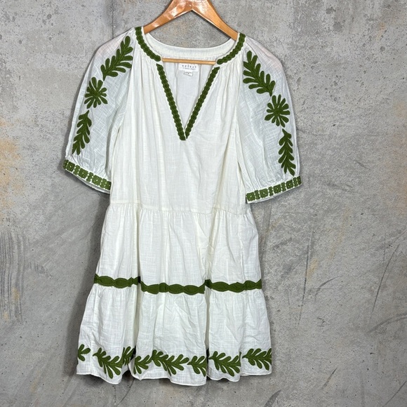 VELVET
JOSEPHINE DRESS IN ECRU - Picture 3 of 9